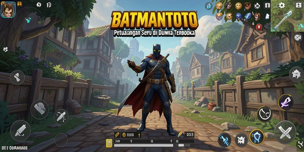 Tampilan gameplay yang menampilkan kebebasan eksplorasi di dunia terbuka.
