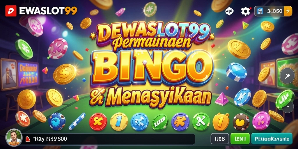 Tampilan gameplay seru dalam aplikasi Bingo DEWASLOT99.