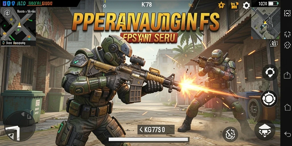 Gameplay dinamis di KG778 menunjukkan aksi seru dan intens.