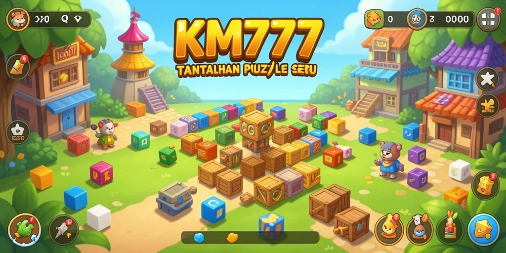 Tampilan gameplay seru dan menantang dari KM777.