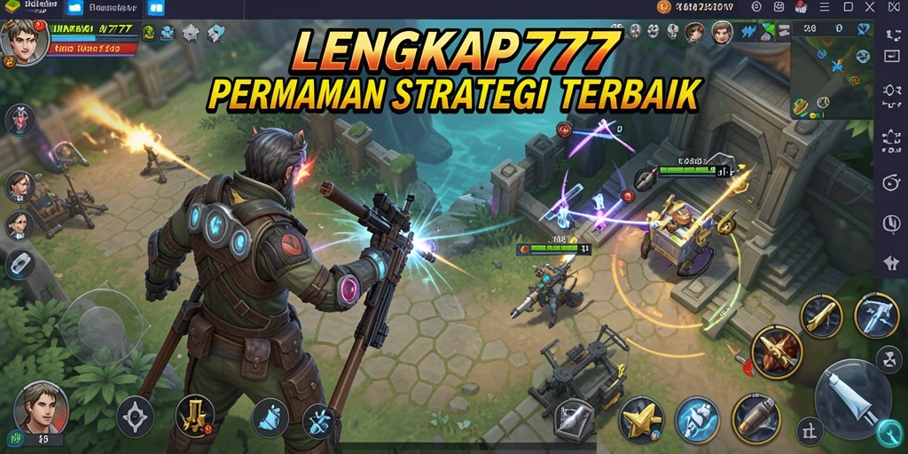 Screenshot dari gameplay menarik pada LENGKAP777 dengan aksi strategis.