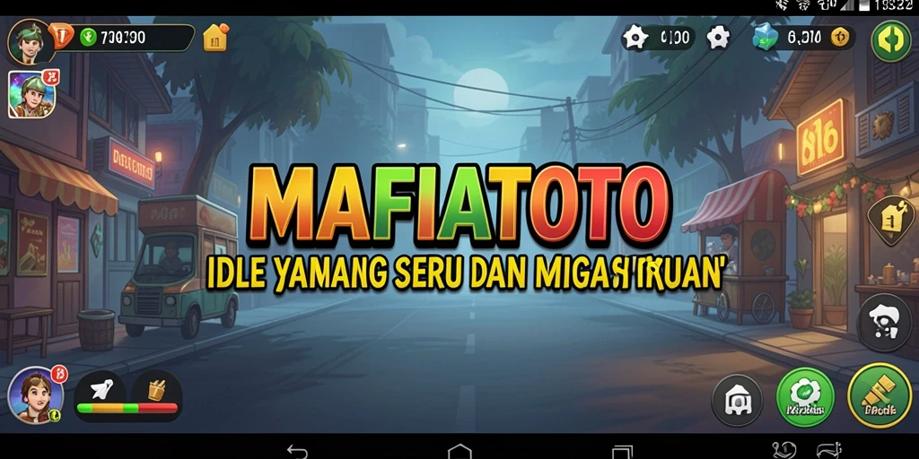 Tampilan menarik saat karakter bermain di MAFIATOTO.