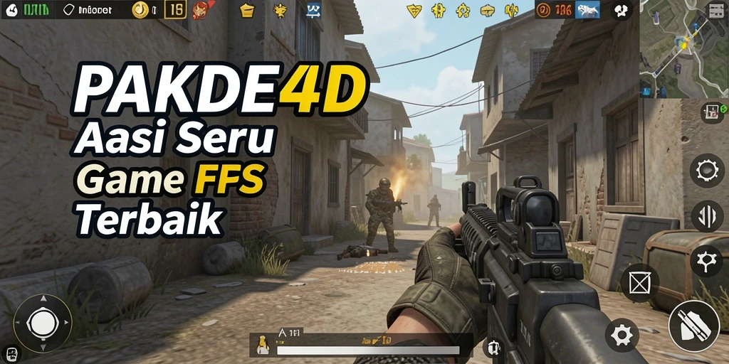 Tangkapan layar menampilkan aksi seru dalam pertempuran FPS.
