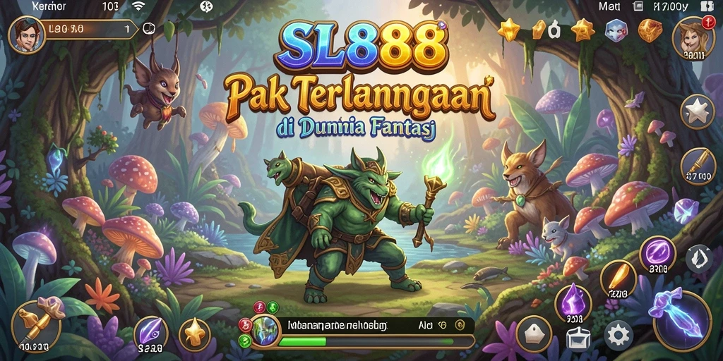 Tampilan gameplay SL888 yang menarik dan penuh tantangan dalam petualangan.