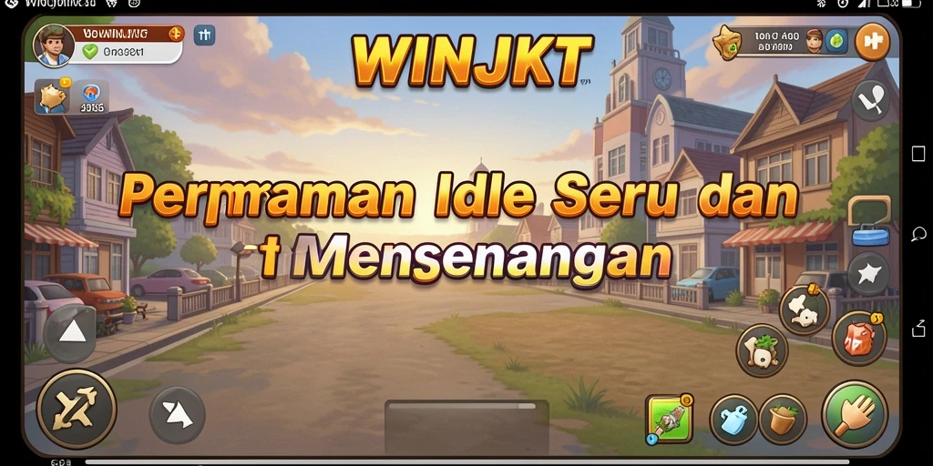 Tampilan gameplay WINJKT yang menarik dan memukau.